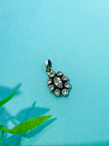 925 Silver Crystal Pendant